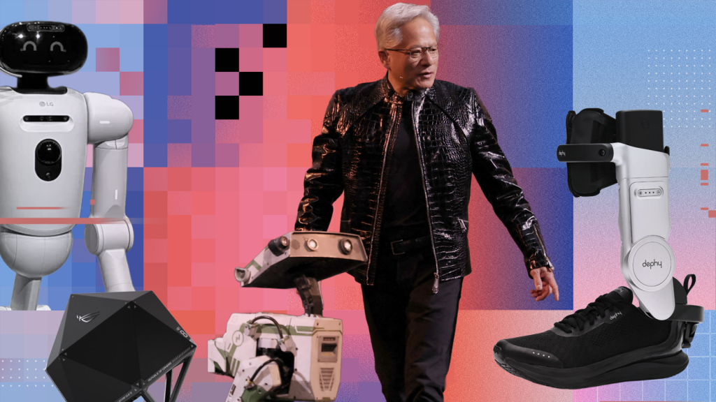 physical AI robots showcased at CES 2026 tech trends