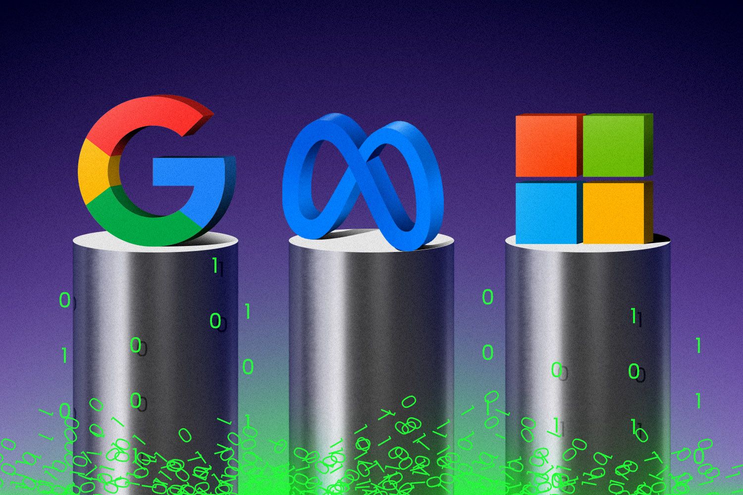 Big Tech companies AI earnings and stock market reactions