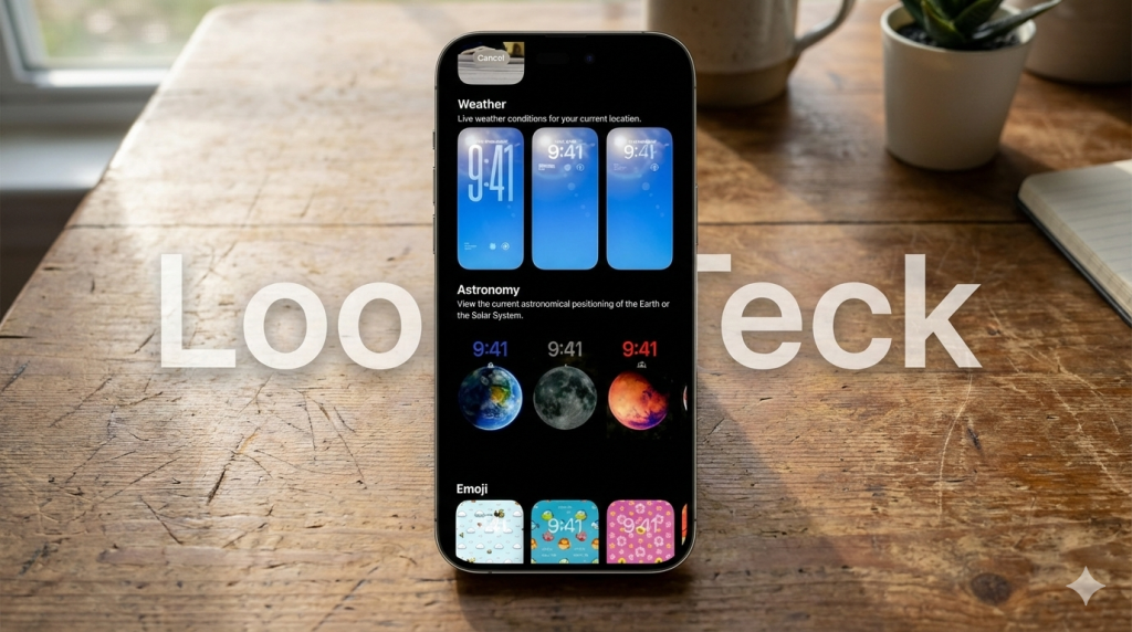 iOS 26.3 features including Weather wallpapers and Black Unity design