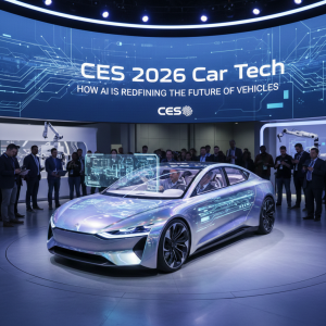 smart interior design featured in CES 2026 car tech