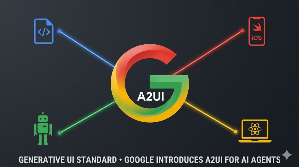 Alt text: AI-generated user interface example created using Google A2UI framework