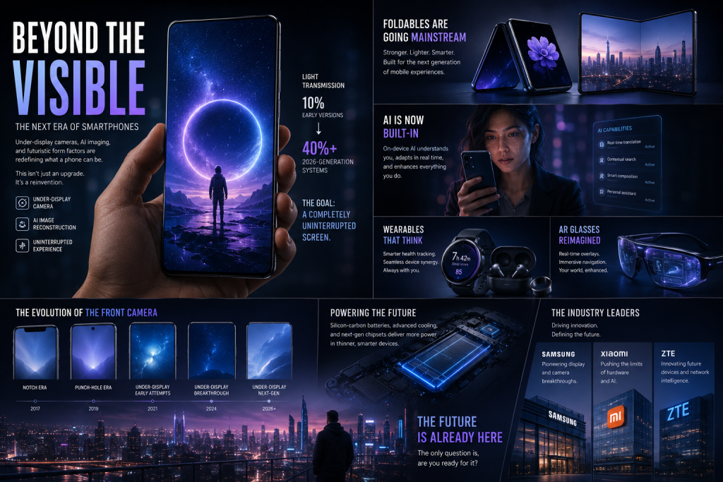 Modular smartphone concept with magnetic accessories