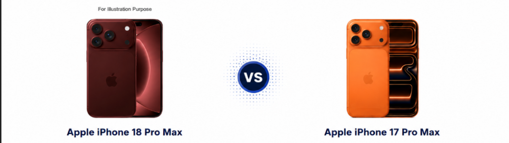 iPhone 18 Pro Max vs iPhone 17 Pro Max