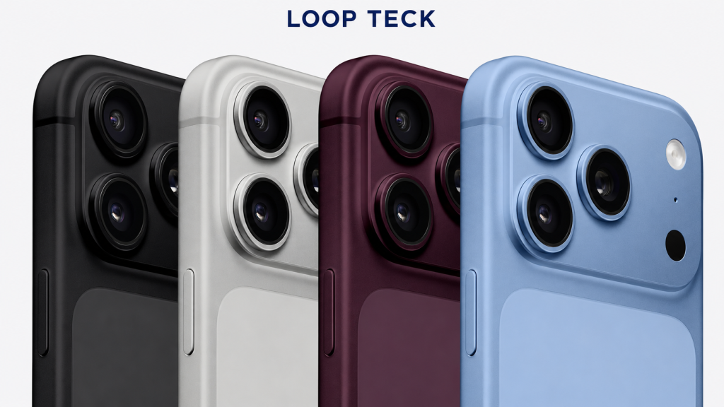 Colors of iPhone 18 Pro Max render