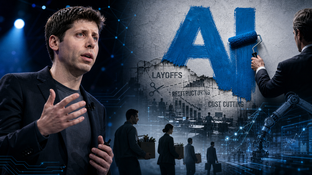 AI Layoffs or AI Washing? Sam Altman Warns Companies May Be Blaming AI