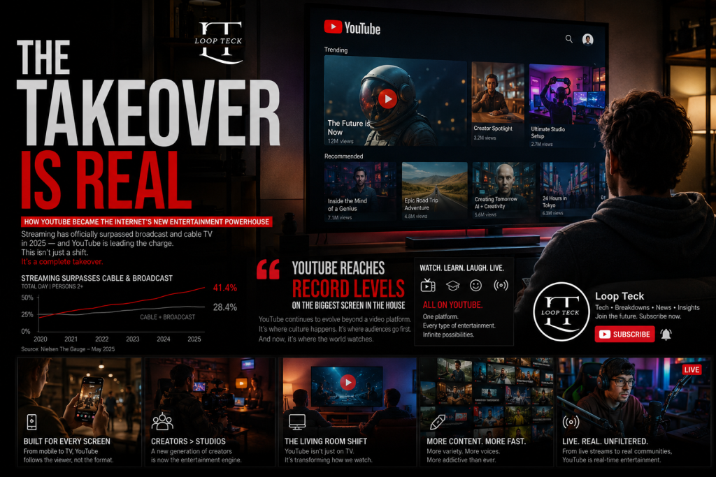 YouTube Isn’t Competing With Television Anymore. It’s Replacing It.