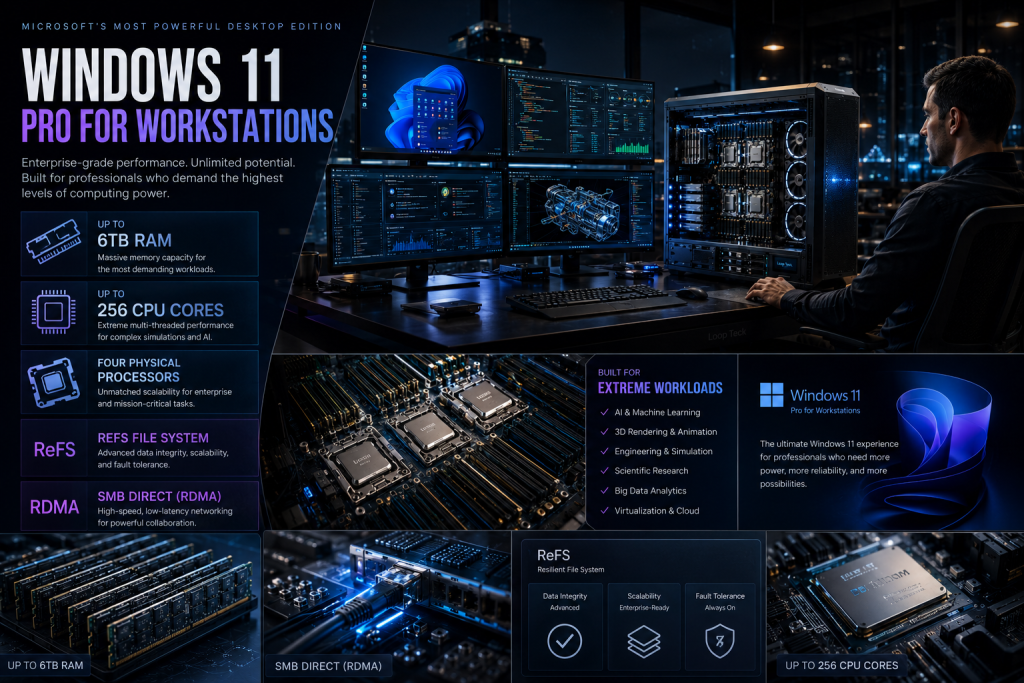 Microsoft’s Overlooked Windows 11 Edition Is Built for Extreme PCs—Supporting Up to 6TB RAM and 256 CPU Cores