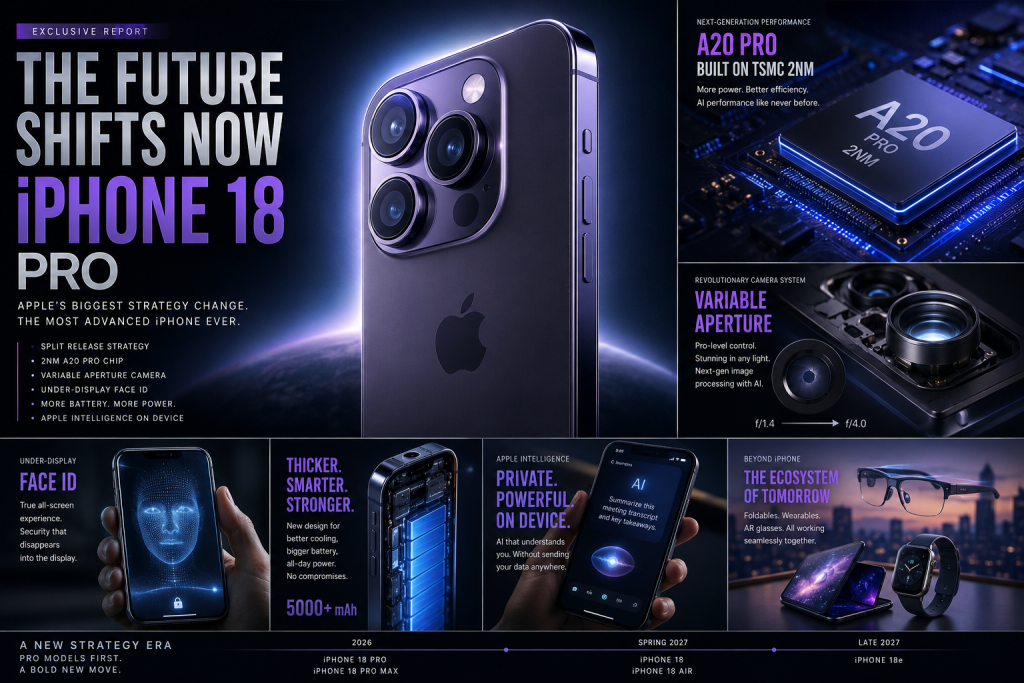 iPhone 18 Pro Release Date Could Mark Apple’s Biggest Flagship Shake-Up in Years