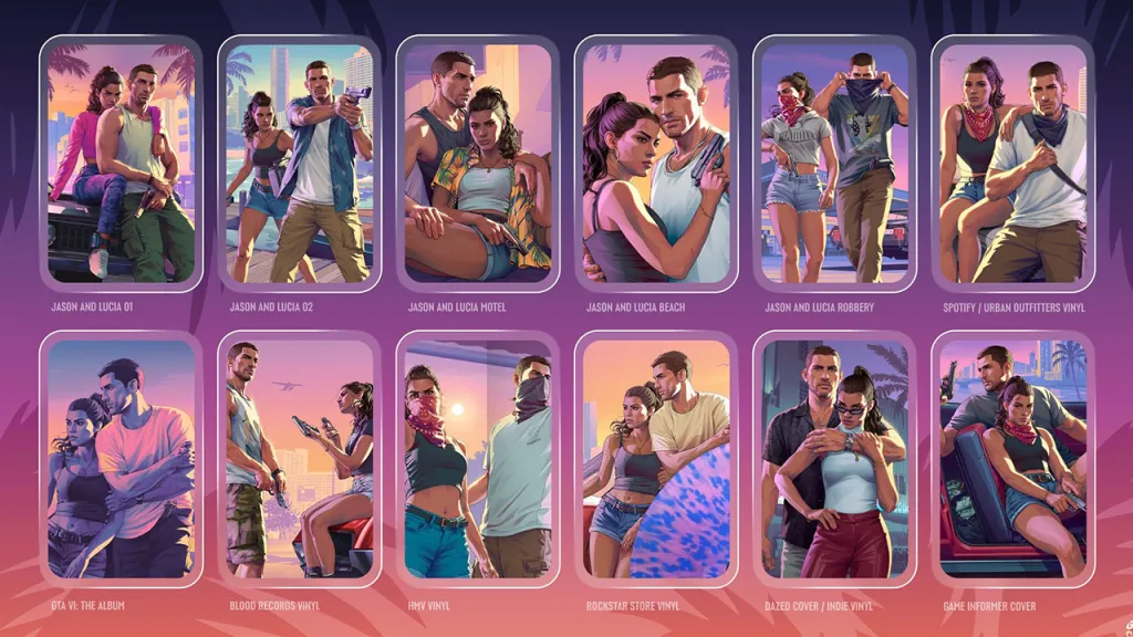Rockstar Drops New GTA 6 Artwork as 12 More Screenshots Near