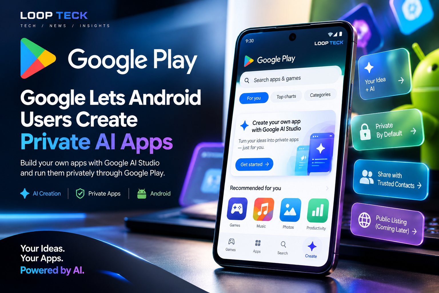 Google Lets Android Users Create Private AI Apps